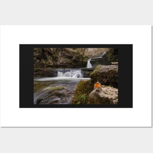 Sgwd Isaf Clun Gwyn Waterfall Posters and Art